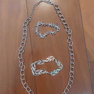 chain necklaces and bracelets